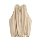 Aveline Beaded Vest & Balloon Pants Set