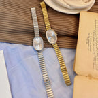 Amélie Gold Oval Watch