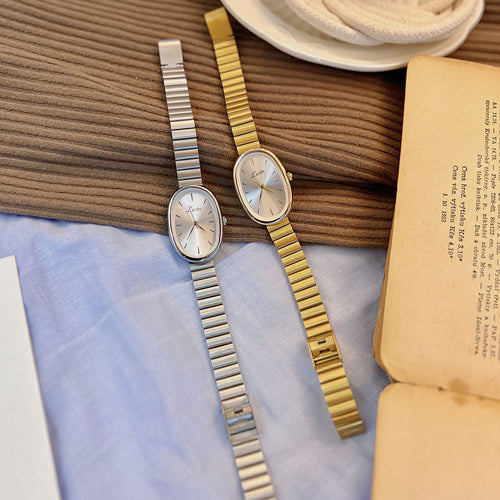 Amélie Gold Oval Watch