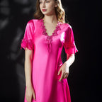 Serene Satin Chemise Nightgown