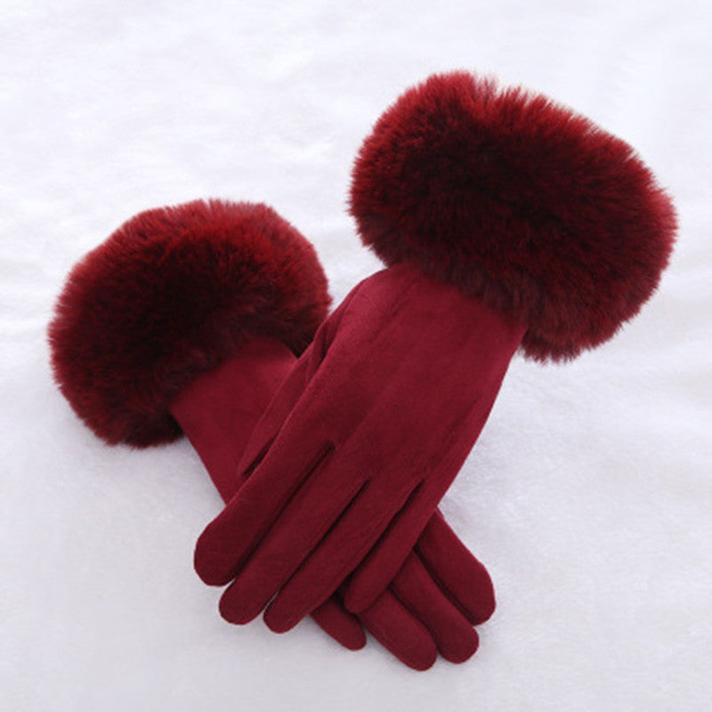 Isla Suede Touchscreen Winter Gloves