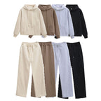 Elara Hooded Wide-Leg Lounge Set