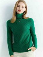 Freya Wool Turtleneck Sweater