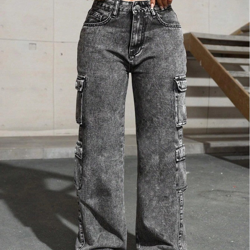 Romy High-Rise Cargo Jeans