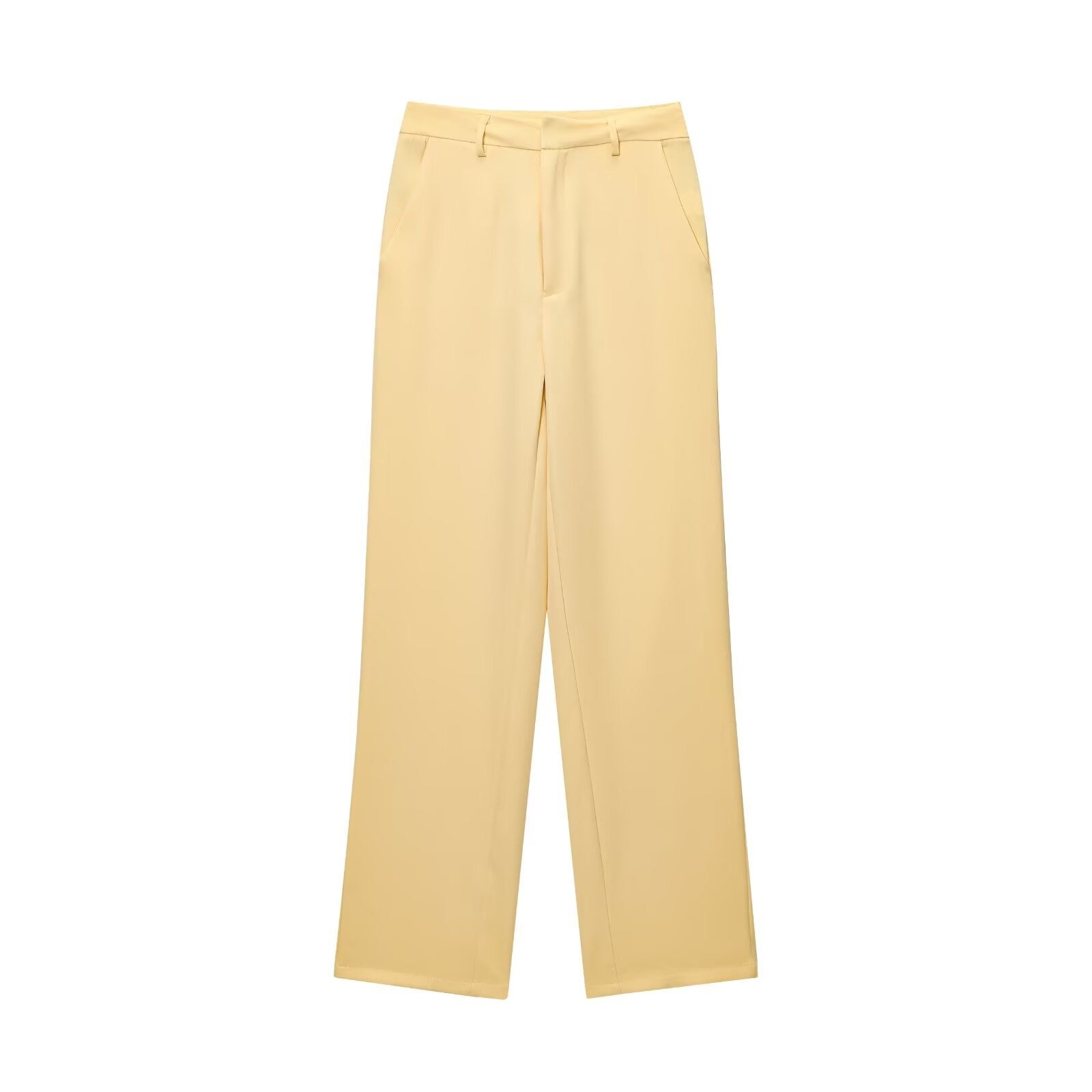 Noelle Zip-Front Wide-Leg Set