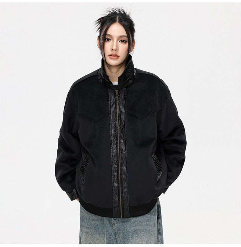 Talia Reversible Faux Leather Jacket
