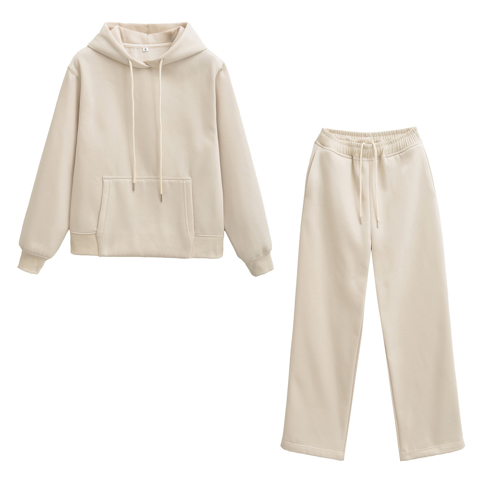 Elara Hooded Wide-Leg Lounge Set