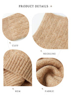 Freya Wool Turtleneck Sweater