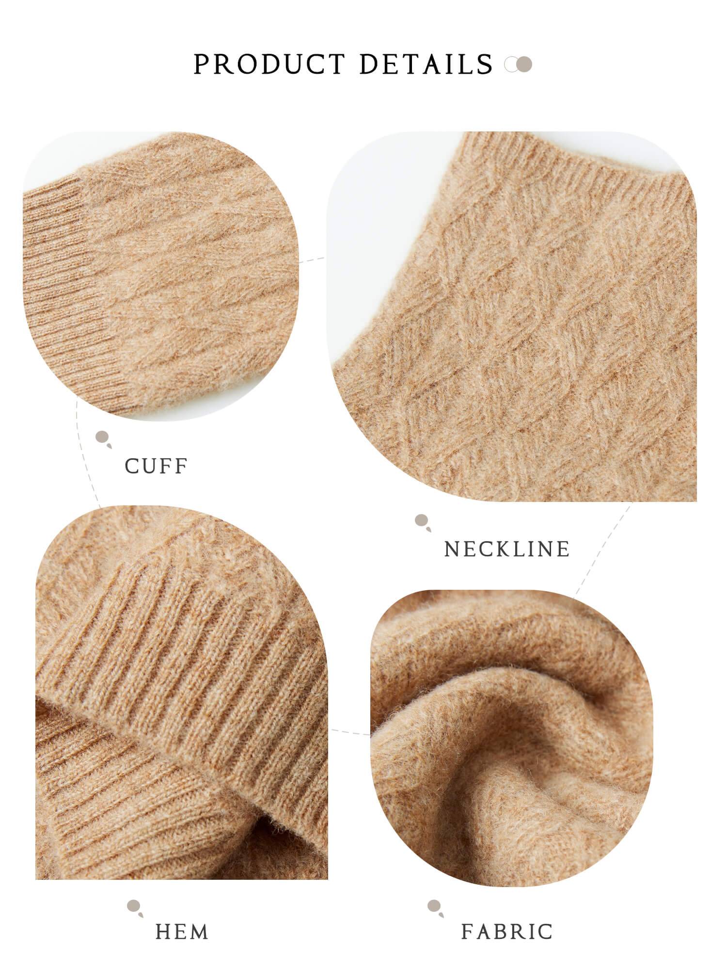 Freya Wool Turtleneck Sweater