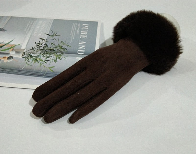 Isla Suede Touchscreen Winter Gloves