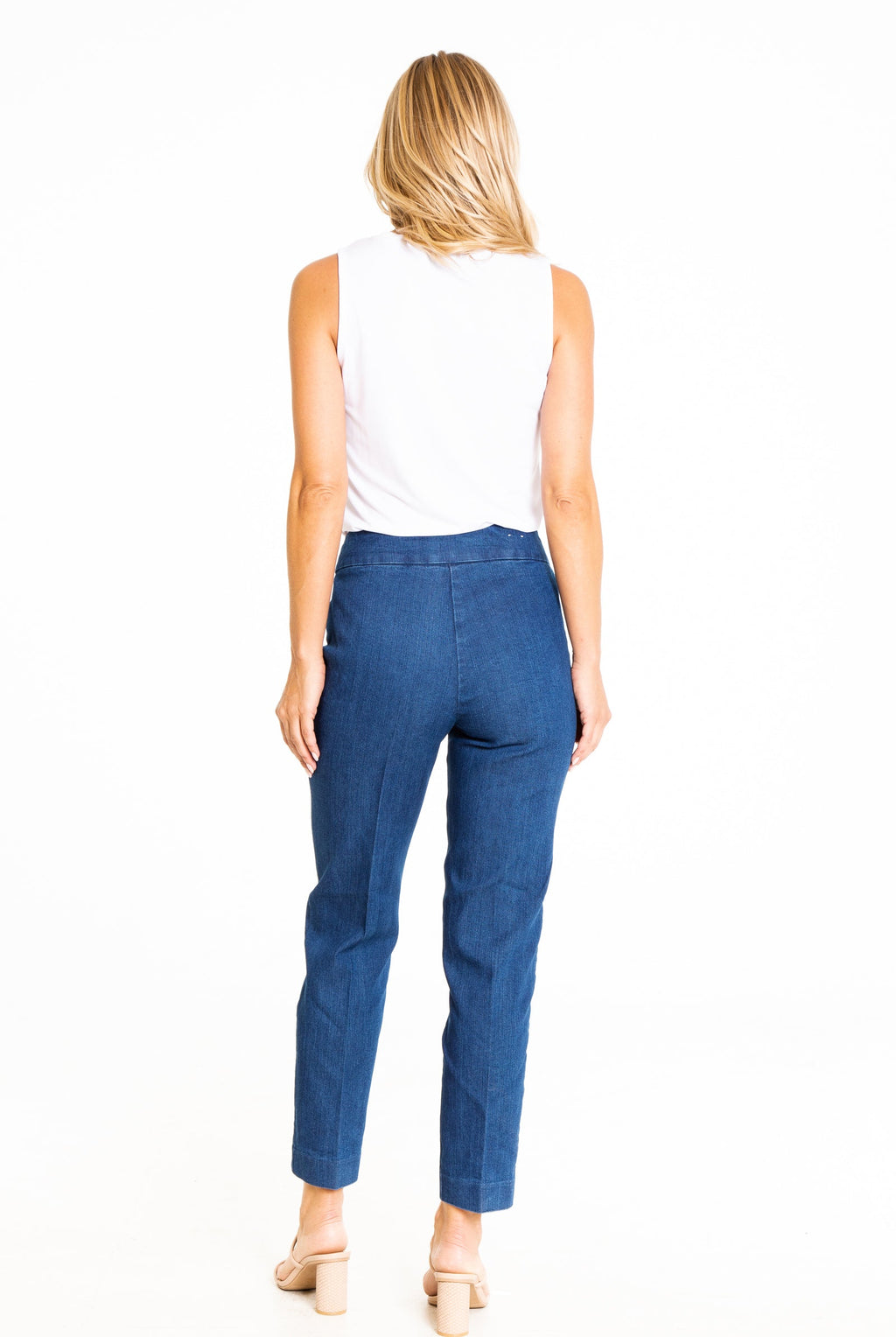 Thin Her Ankle Jeans - Light Indigo