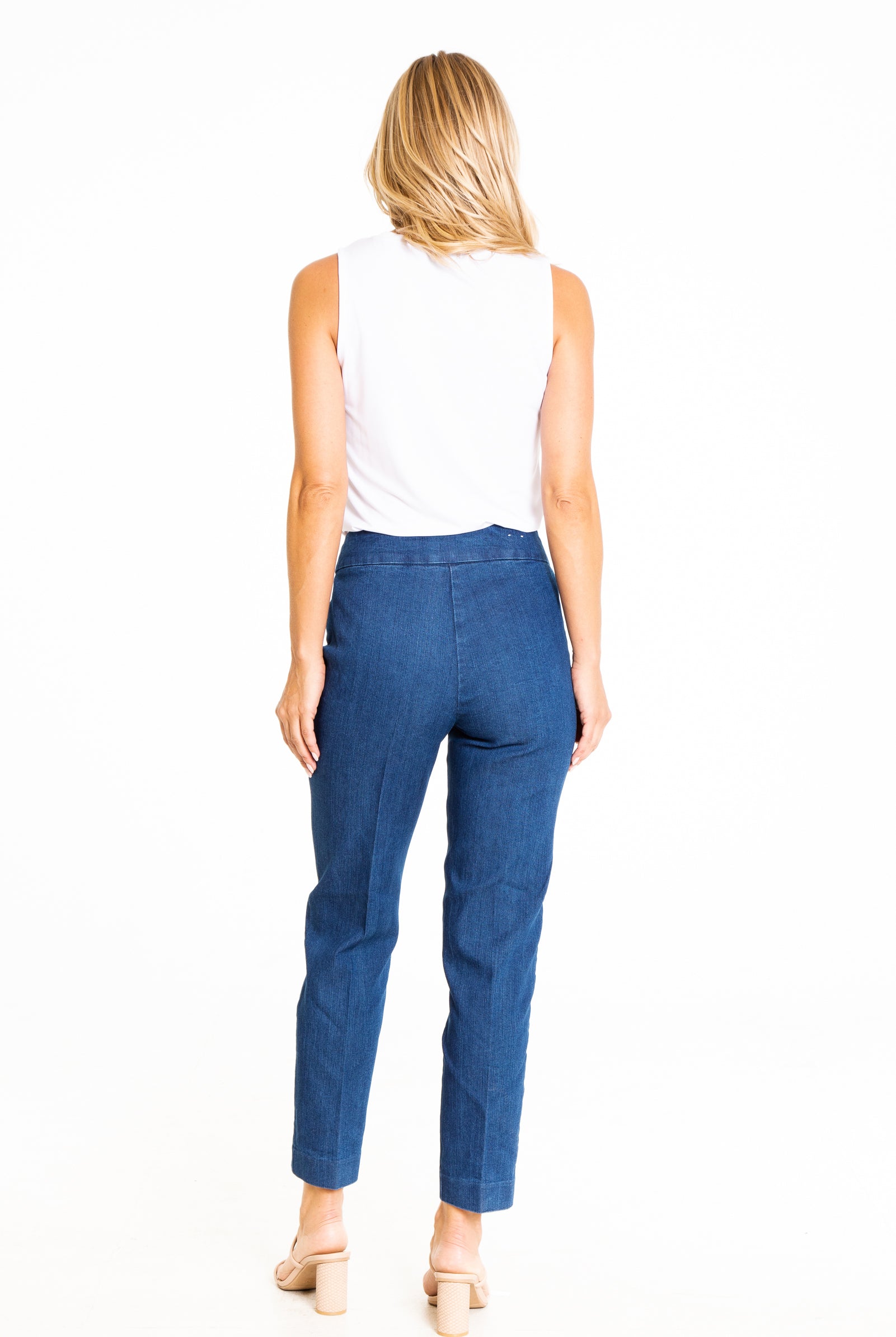 Thin Her Ankle Jeans - Light Indigo