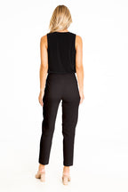 Thin Her Black Ankle Pants
