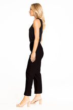 Thin Her Black Ankle Pants