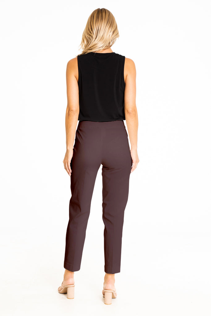 Thin Her Chocolate Brown Ankle Pants