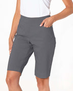 Golf 12" Walking Short with Pockets - Charcoal