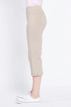 Golf Capri Pants With Pockets - Stone