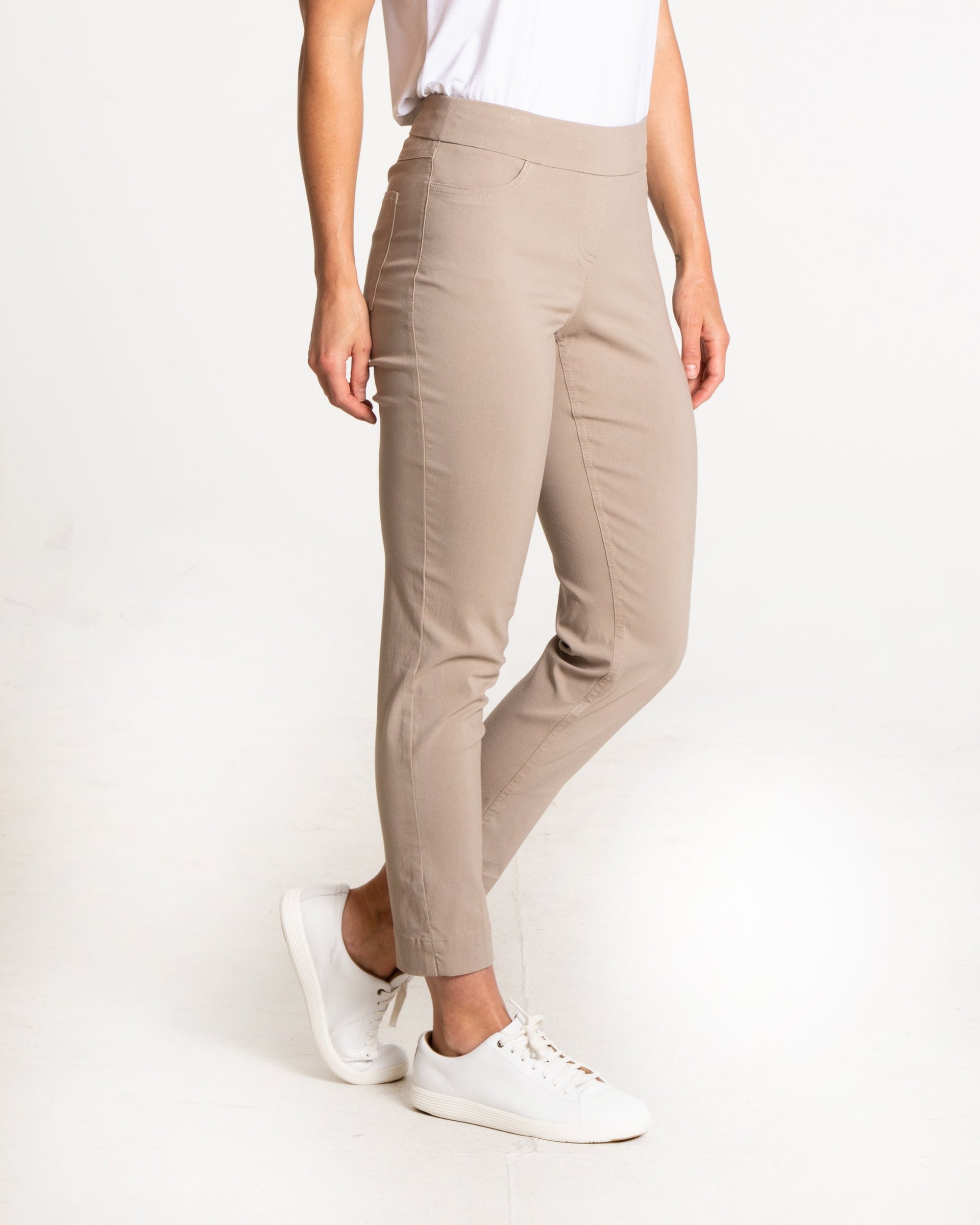 Golf Ankle Pant - Stone