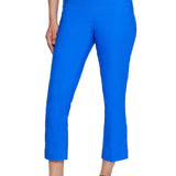 Petite Pull-On Crop Pant With Real Front & Back Pockets - Electric Blue