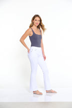 Denim Ankle Jean - Petite - White