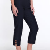 3-Strap Hem Crop Pant - Midnight Blue