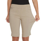 Stone Pull On Walking Shorts With Pockets