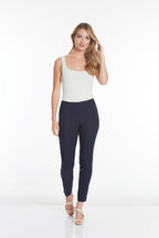 Plus Size Work Ankle Pants - Midnight Blue