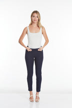Plus Size Work Ankle Pants - Midnight Blue