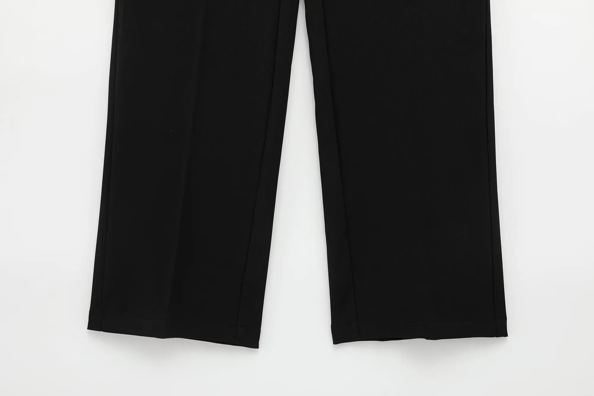 Noelle Zip-Front Wide-Leg Set