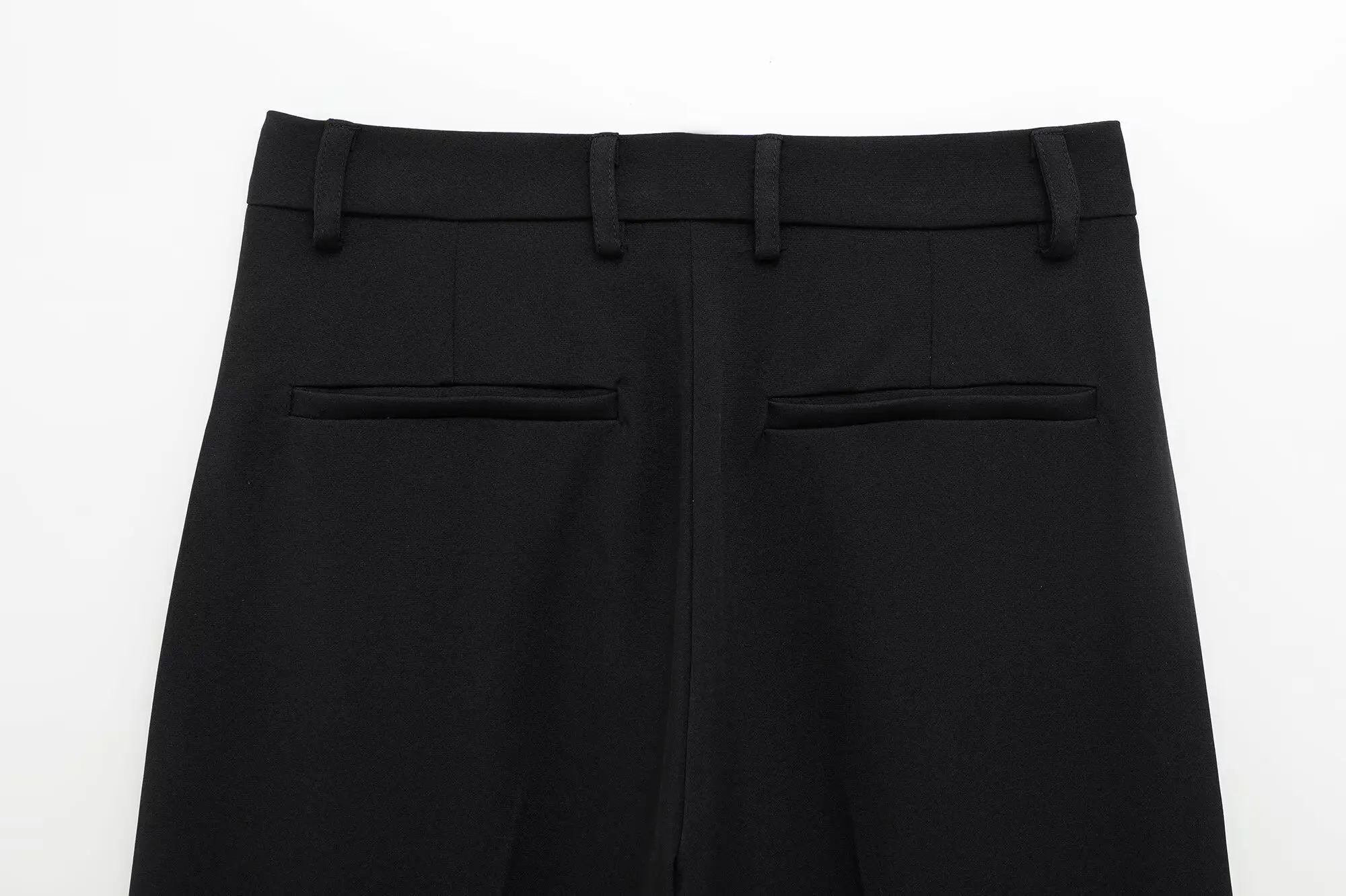 Noelle Zip-Front Wide-Leg Set