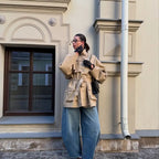 Rowan Belted Khaki Trench Coat