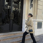 Rowan Belted Khaki Trench Coat