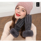 Isla Suede Touchscreen Winter Gloves