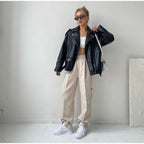 Noir Genuine Leather Jacket
