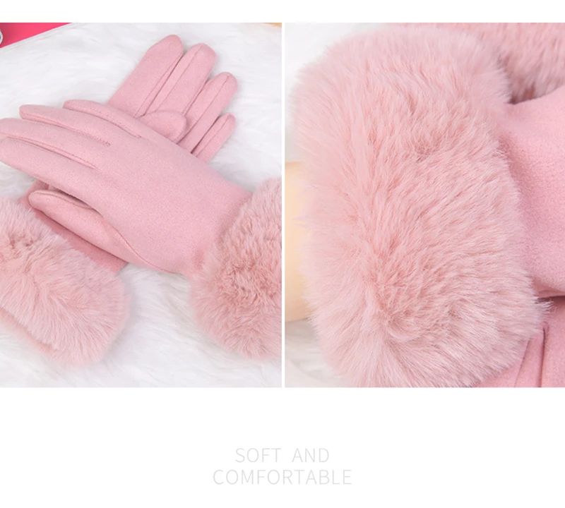 Isla Suede Touchscreen Winter Gloves