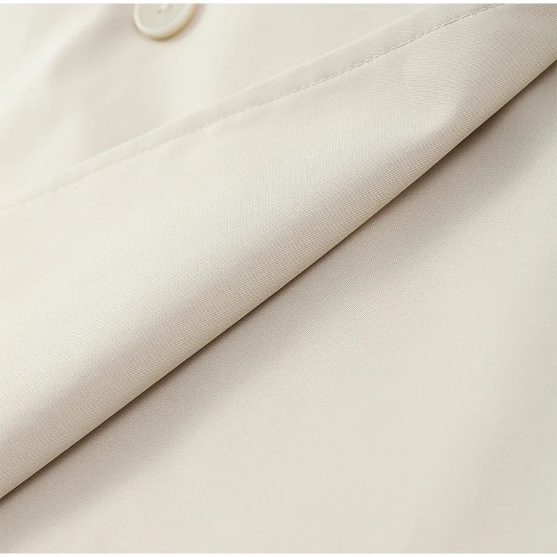 Senhora cor sólida rendas até jaqueta elegante chique manga comprida lapela botão solto casaco outono estilo rua nova jaqueta outerwear 2025