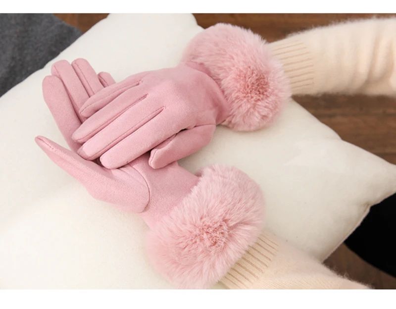 Isla Suede Touchscreen Winter Gloves