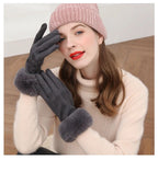Isla Suede Touchscreen Winter Gloves