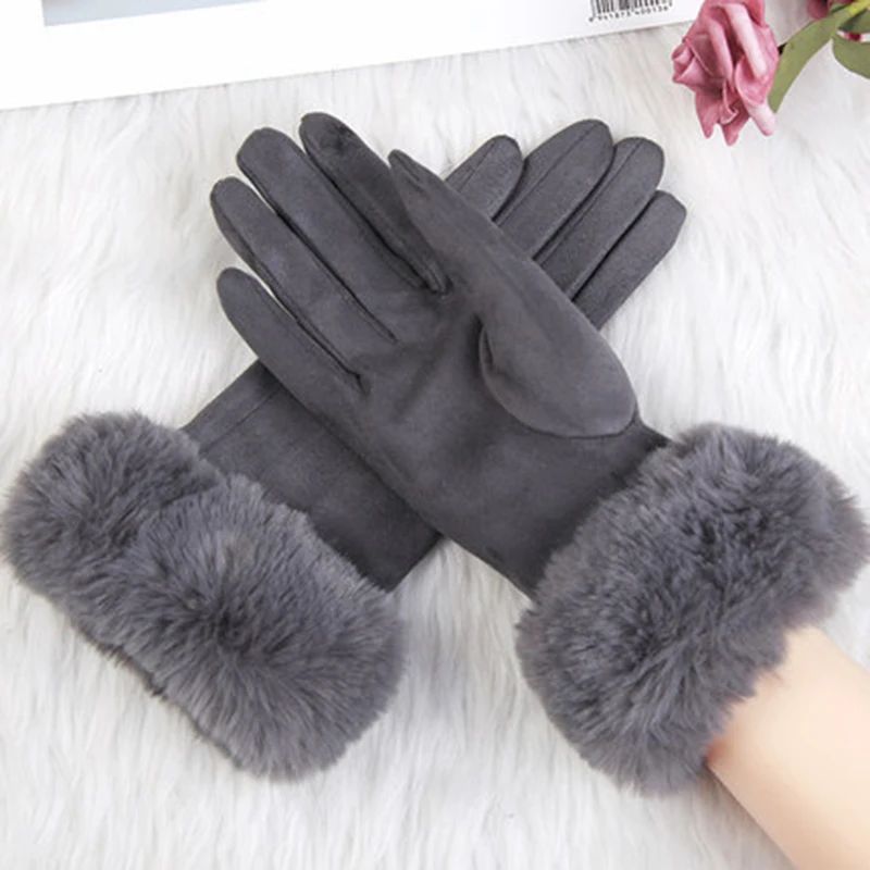 Isla Suede Touchscreen Winter Gloves