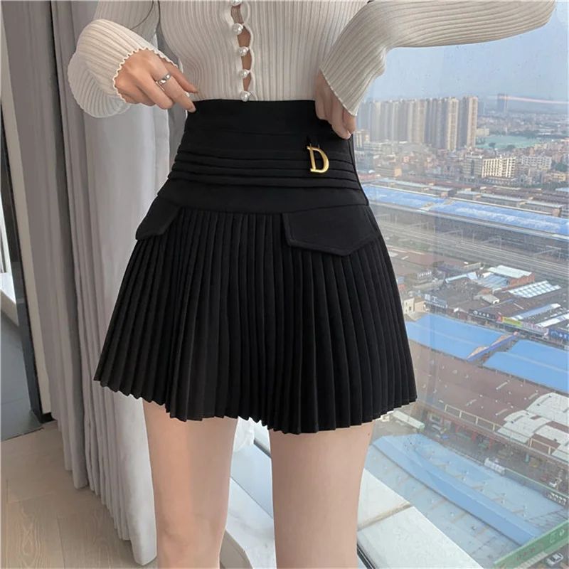Clara Pleated Mini Skirt