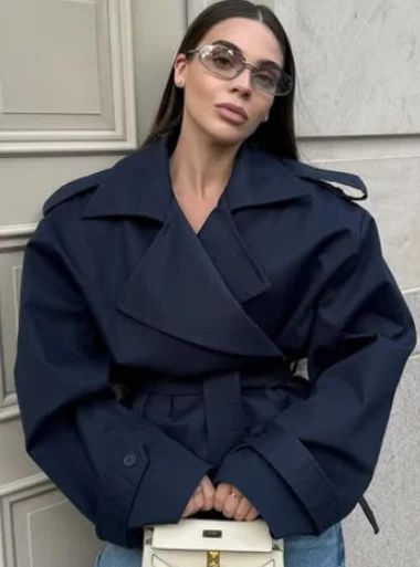 Senhora cor sólida rendas até jaqueta elegante chique manga comprida lapela botão solto casaco outono estilo rua nova jaqueta outerwear 2025