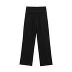 Noelle Zip-Front Wide-Leg Set