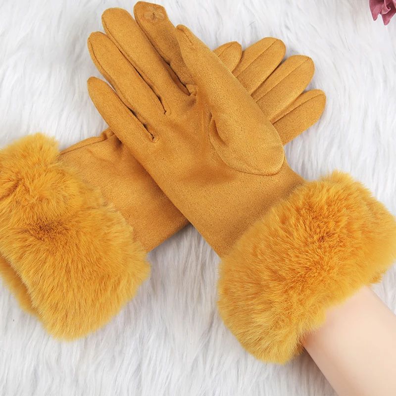 Isla Suede Touchscreen Winter Gloves