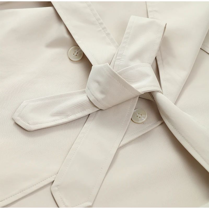 Senhora cor sólida rendas até jaqueta elegante chique manga comprida lapela botão solto casaco outono estilo rua nova jaqueta outerwear 2025