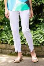 Thin Her Ankle Pant - White