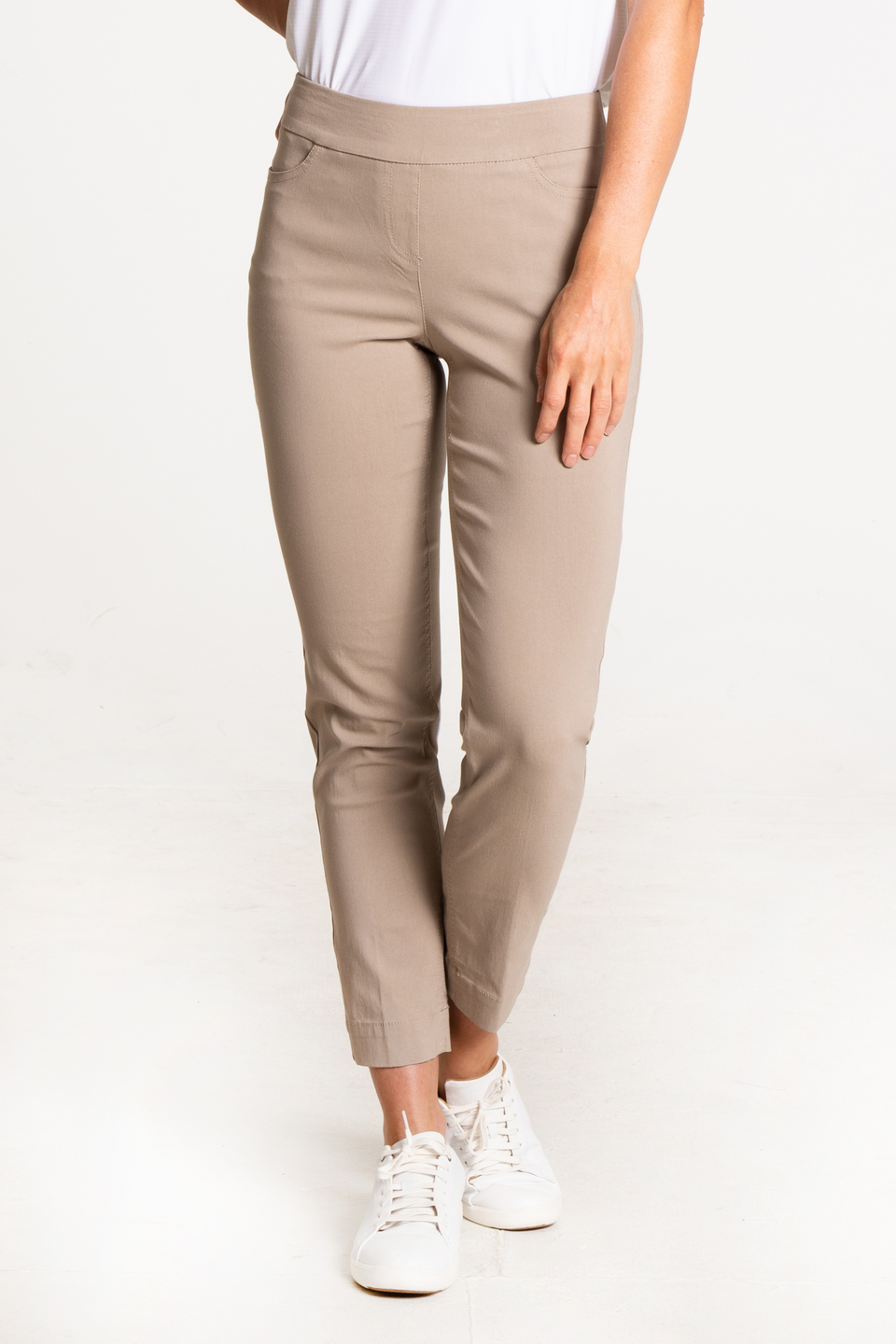 Golf Ankle Pant - Stone