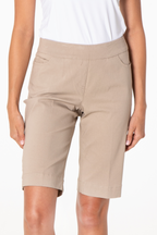 Golf 12" Walking Short with Pockets - Stone