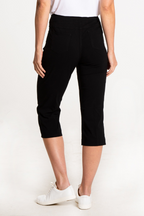 Black Golf Capris With Pockets