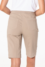 Golf 12" Walking Short with Pockets - Stone