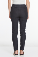 Pull-On Narrow Leg Jean - Black Denim
